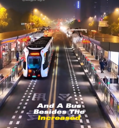 China’s Intelligent Rail Transit: A Trackless Train Revolution